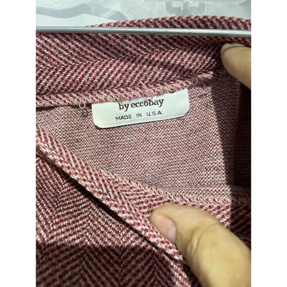 Vintage Women's A-Line Skirt Red Made in USA Size L - Picture 5 of 6